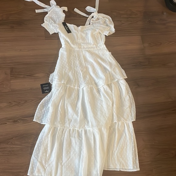 Lulus Always Beside Me Swiss Dot Midi - Picture 5 of 5